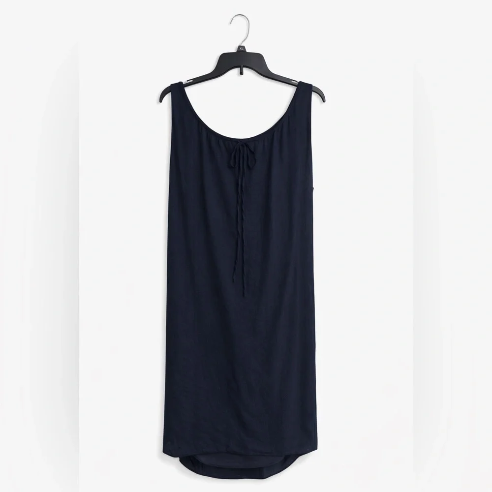 Magaschoni Black Sleeveless Embellished Shift Dress Sz16 Lined Evening Cocktail - Picture 2 of 2